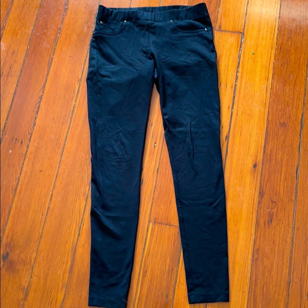 Trina Turk Black Ponte Leggings